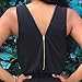 Weixinbuy Women's V Neck Clubwear Casual Romper Jumpsuit Pants Party Dress XL Black