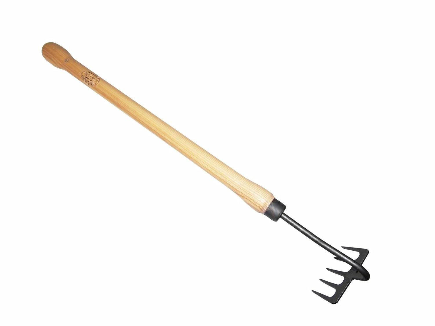 Dewit 5-Tine Forged Hand Rake with Drop Grip Handle