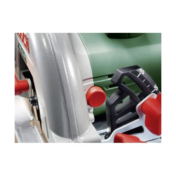 Bosch Kreissäge PKS 55 A (1.200 Watt, im Karton), Grün – Bild 4