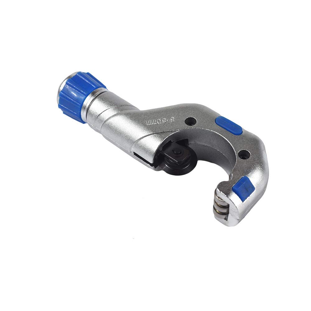 Tube Cutter 1/4"-2" 4 EVERHOPE Roller Bearing Tube Pipe Cutter Heavy Duty Copper PVC Stainless Steel Cutter with Thrust Bearing Tubing Pipe EMT Cutting Tool