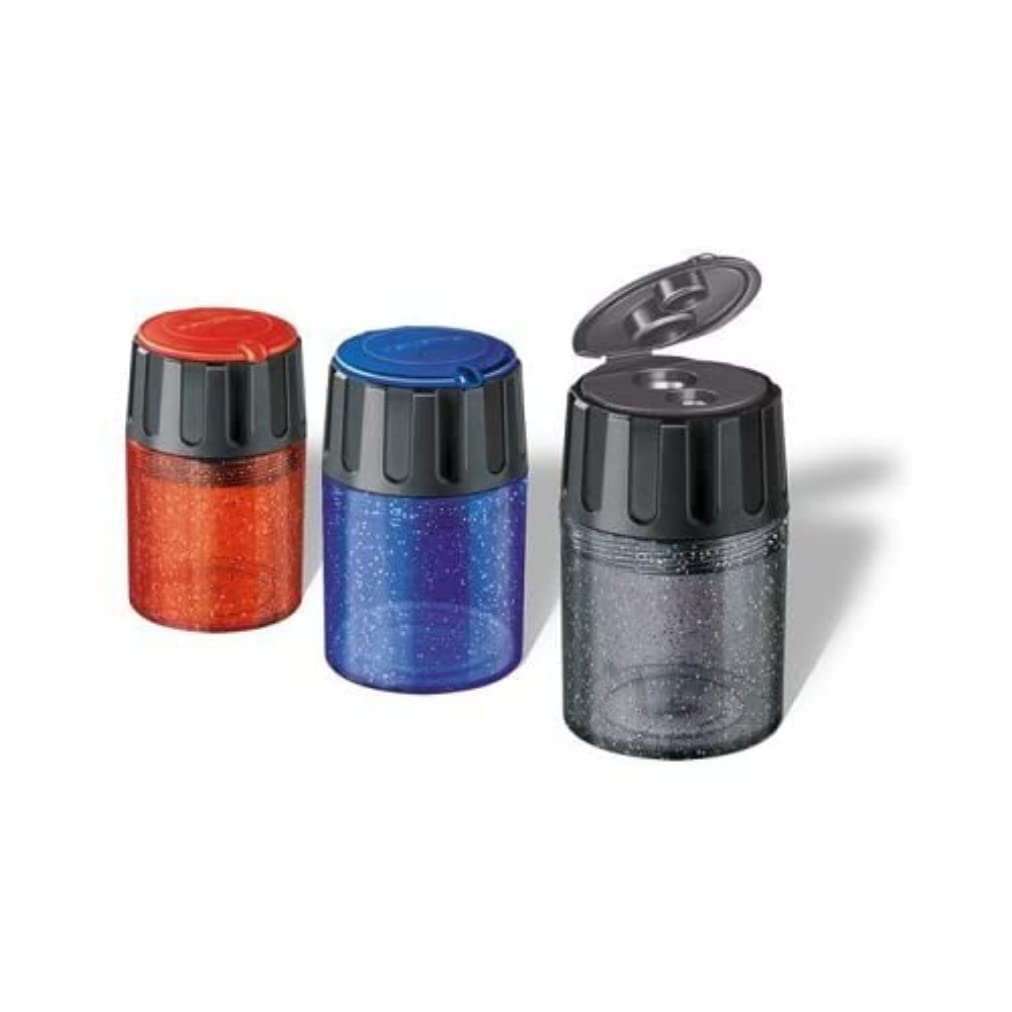 Staedtler 5134 Sharpener, 2 Hole, Assorted Colours