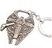 New Star Wars Millennium Falcon Metal Alloy Bottle Opener & Keychain