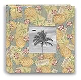 Pioneer Photo Albums 200-Pocket Palm Trees Design Fabric Frame Cover Photo Album for 4 by 6-Inch Prints