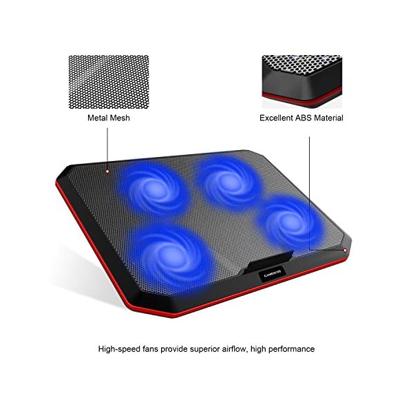 Gamenote-Laptop-Cooling-Pad-for-12-17-Inch-Laptop-with-4-Quiet-Cooling-Fans-Ergonomic-Comfort-Notebook-Cooler-Light-weight-Gaming-Laptop-Cooler-Stand Gamenote Laptop Cooling Pad for 12-17 Inch Laptop with 4 Quiet Cooling Fans, Ergonomic Comfort Notebook Cooler, Light…