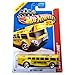 Hot Wheels New For 2013 HW Racing Hot Wheels High Bus Yellow #120/250