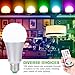 Boomile E26 LED Light Bulb with Remote Control, Timming 10W E27 RGB + Daylight White LED Color Changing Light Bulb, Dimmable Led Lamp, 120 Color Choices, Decorative Mood Light