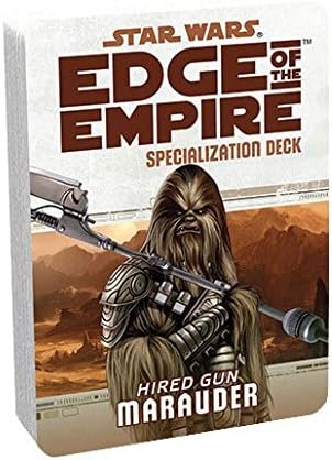 Star Wars RPG: Edge of the Empire - Marauder Specialization Deck