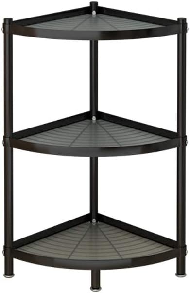 Amazon ステンレス鍋棚台所三角棚キーン収納地式多層回転角棚多機能ラク放鍋収納棚家庭用棚棚所棚 L9 10 Size Three キッチンツールスタンド オンライン通販