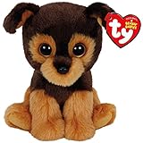 Ty Beanie Babies Tucker The Brown Dog Plush