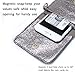 seOSTO Cell Phone Purse, Lightweight Small Wallet Purses and Handbags with 2 Shoulder Strap for Women