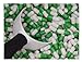 Empty Gelatin Capsules Size 0, 1000 count, color: green/white