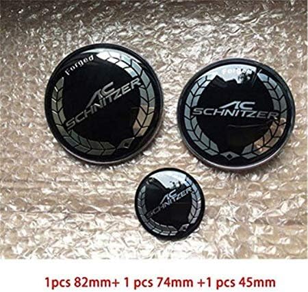 kil1 56mm Auto Wheel Center Caps Hub Cover Sticker Emblem For AC Schnitzer