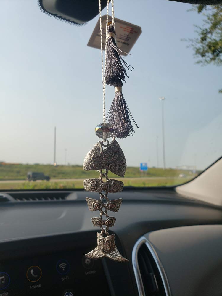 Details about ORNAMENT Rear View MIRROR HANGING Decoration