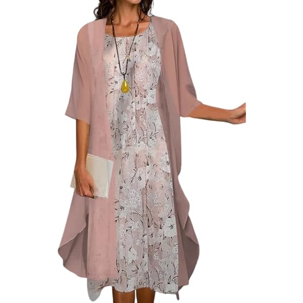 Floral Print Chiffon Cardigan 2024 Summer Beach Wedding