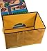 Clever Creations Collapsible Toy Storage Organizer and Play Mat for Kids - Perfect Toy Chest for Organizing Books, Toys, Games, and More - Construction Site Theme