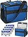 Arctic Zone Insulated Collapsible Travel Cooler Holds 12 Cans (4 Ice Packs Included)thumb 2