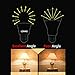 LOHAS LED A19 Bulb, 60-Watt Light Bulbs Equivalent, LED 9 Watt Soft White 3000K Lighting, LED Medium Screw Base (E26) Lights, 120 Volt, LED Light Bulbs for Home light, 240 Degree Beam Angle (6 Pack)