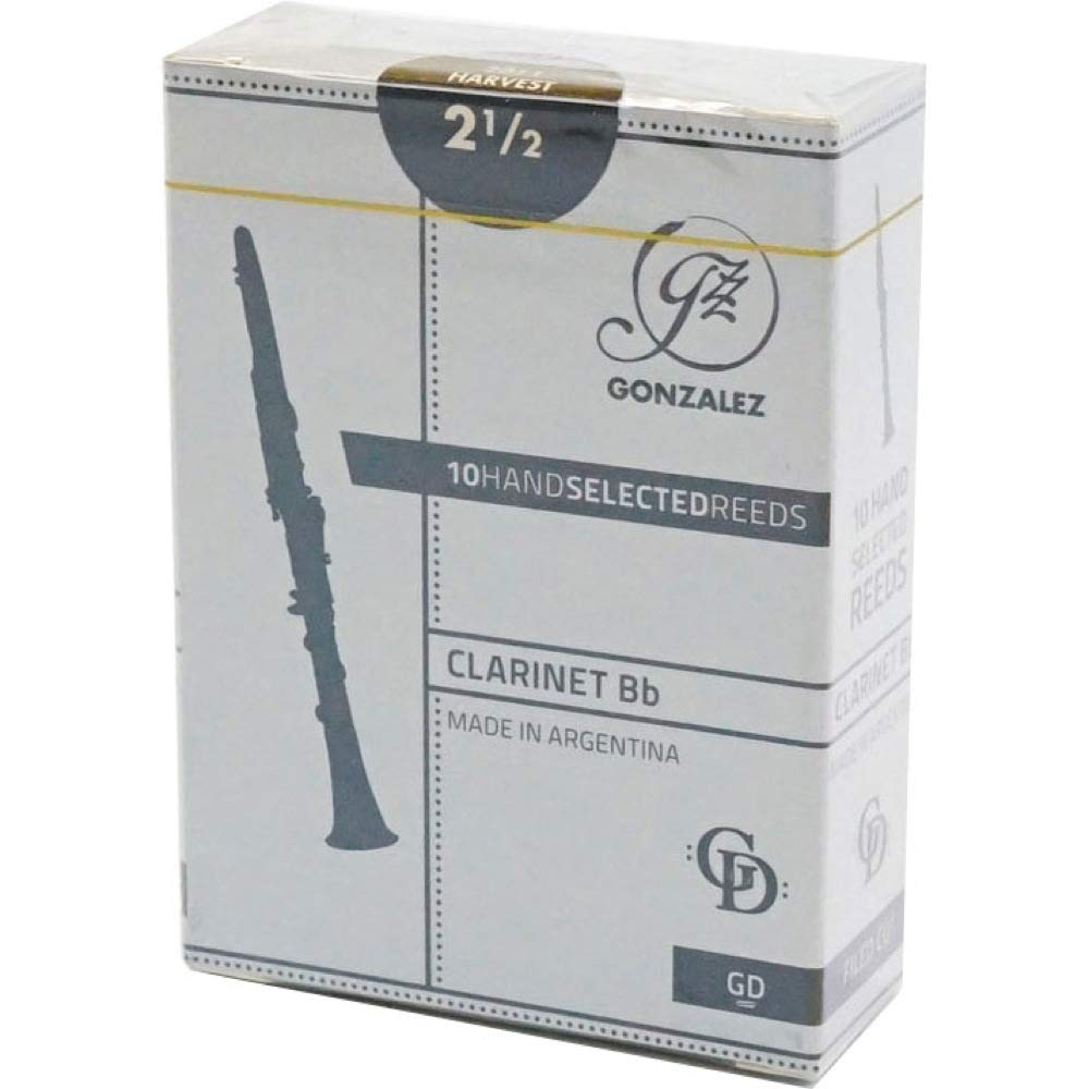 GONZALEZ GD B♭クラリネットリード ファイルドカット [2 1/2] 10枚入り商品画像