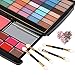RUIMIO All-In-One Makeup Kit 58Pcs Cosmetic Gift Set with Many Shades of Eyeshadow, Blush, Face Powder, Cream Lip Gloss plus Applicators and Mirror