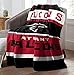 Northwest NFL Atlanta Falcons Unisex-Adult Raschel Throw Blanket, 60