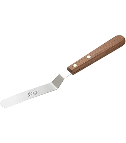 Amazon.com: Ateco Offset Spatula with 7.63-Inch Stainless Steel