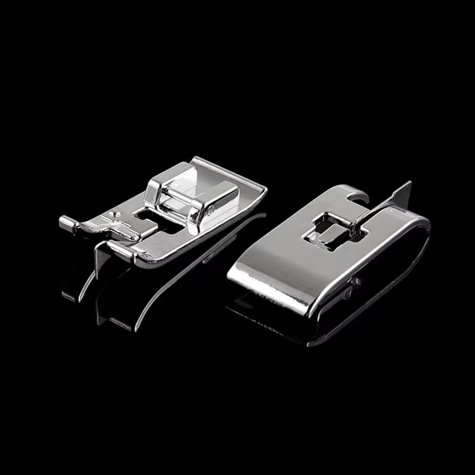 3 Pcs Sewing Machine Presser Foot Set of 1/4 inch Quilting Patchwork, Stitch in Ditch and Overcast Presser Foot for All Low Shank Snap-On Singer, Brother, Babylock, Euro-Pro