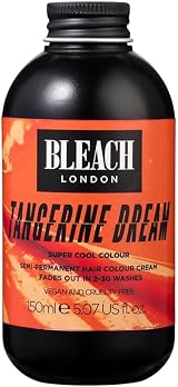 Bleach London Tangerine Dream Semi-Permanent Hair Dye Cream 150ml