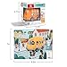 Wooden Puzzles for Toddler 3 Year Old Boys and Girls, 24 Piece Floor Puzzles for Kids