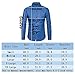 SIR7 Men's Casual Long Sleeve Lightweight Denim Shirt 100% Cotton Button Down Dress Shirts Dark Grey L