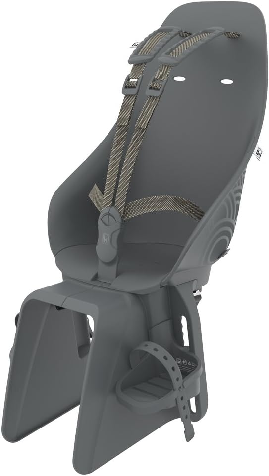 Urban Iki Cycle Rear Seat with Rack Mount Child, Bincho Black/Bincho Black, One Size