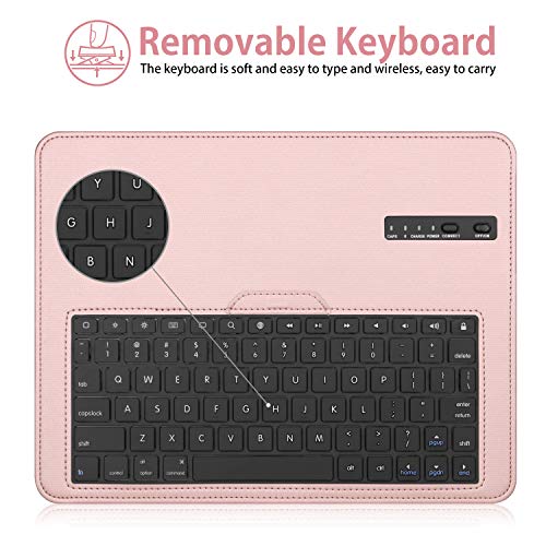 iPad Pro 12.9 Keyboard Case 2018 3rd Generation, Detachable Wireless