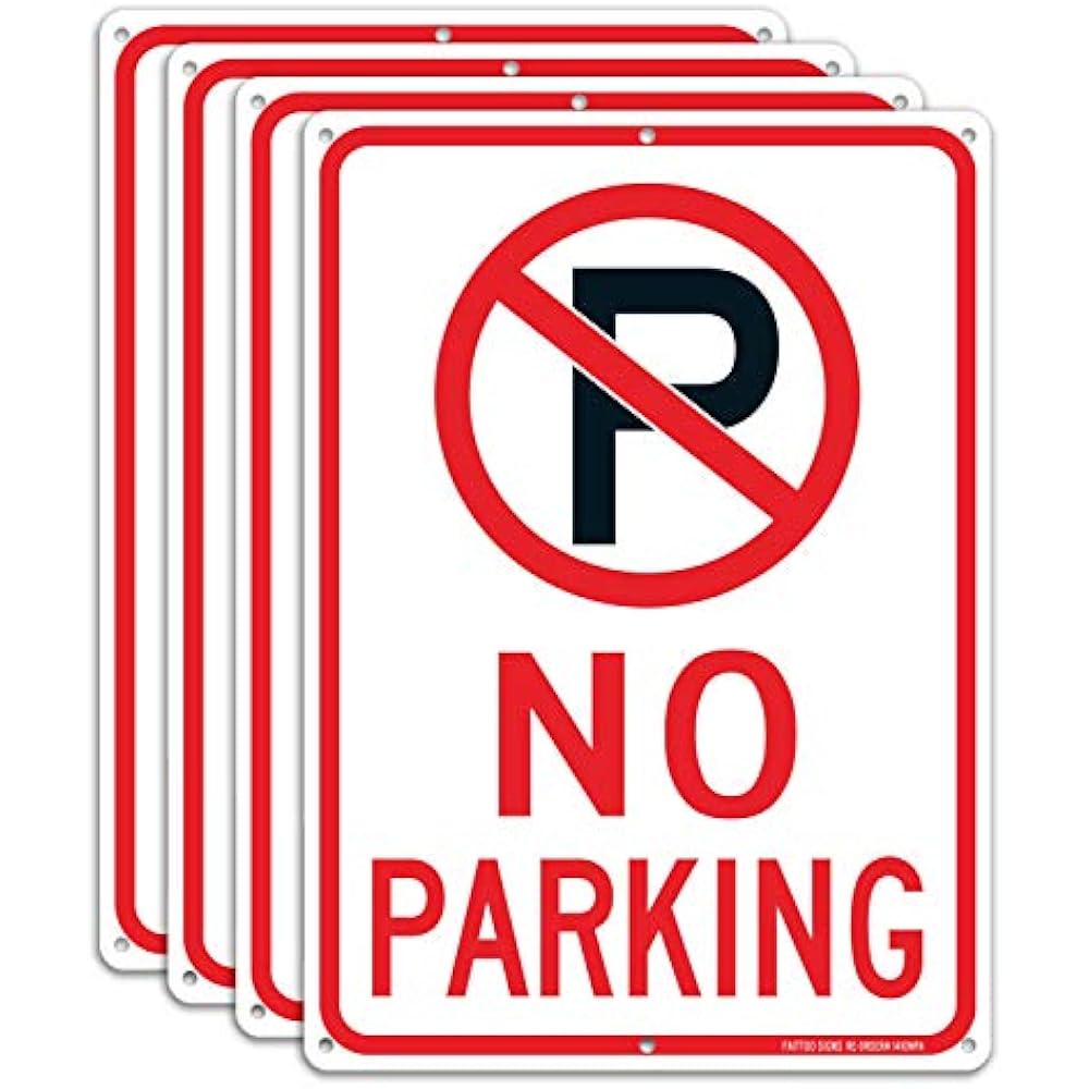 No parking sign purpose image