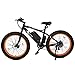ECOTRIC Fat Tire Electric Bike Beach Snow Bicycle 26″ 4.0 inch Fat Tire ebike 500W 36V/12AH Electric Mountain Bicycle with Shimano 7 Speeds Lithium Battery Black/Orange/Blue (Orange)thumb 2