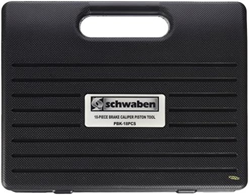 Schwaben PBK-18PCS Brake Caliper Piston Tool Kit (18 Pieces)
