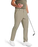 SNOWTEN Mens Golf Pants Classic Fit Stretch Work