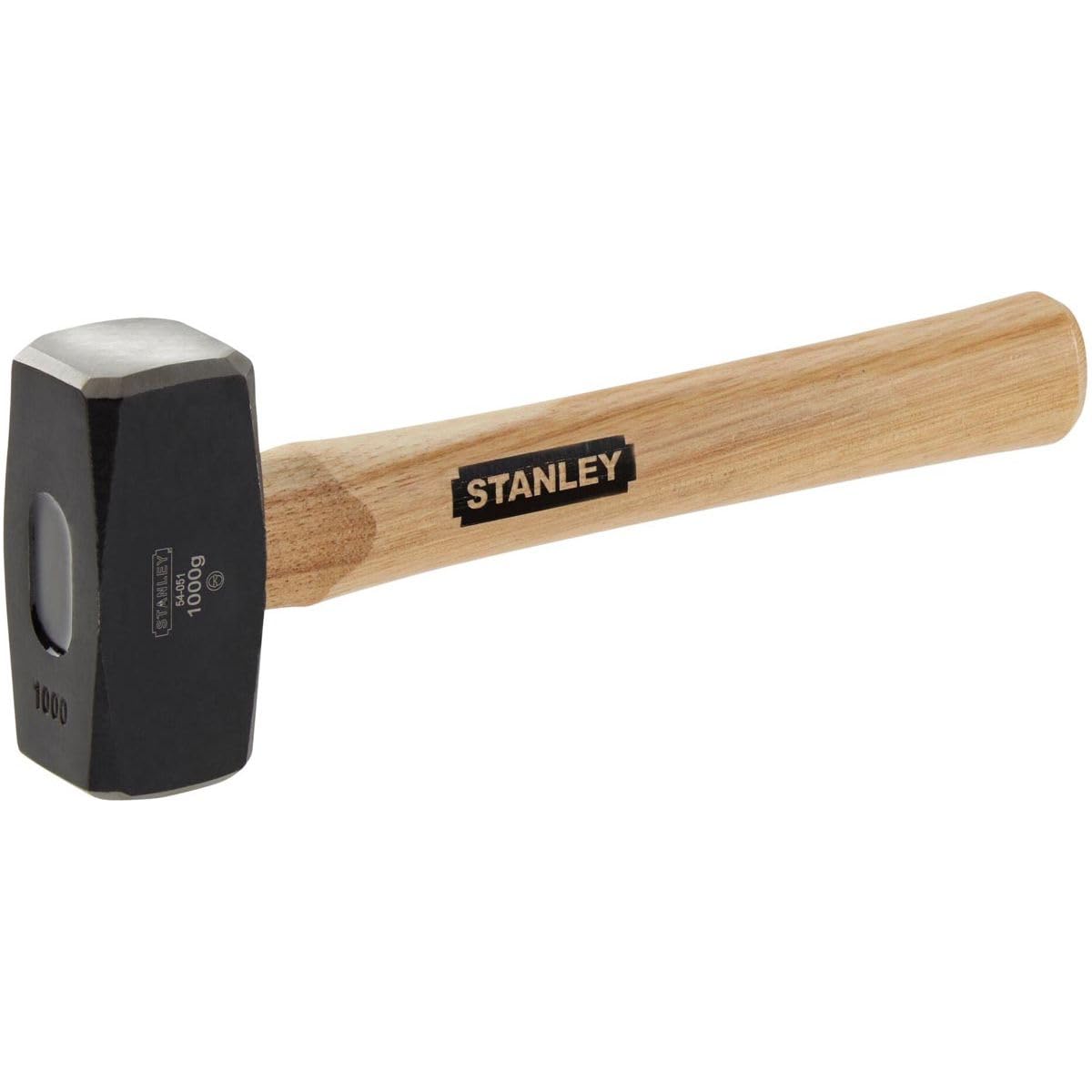 Stanley 1-54-051 Sledge Hammer, Black/Brown, 1000 g