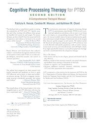 Cognitive Processing Therapy for PTSD: A
