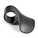 Lyonice Motorcycle Throttle Assist Holder - Black Carbon Fiber Pattern Throttle Mounted Motorcycle Cruise Assist, 2pcs