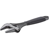 BAHCO Black Finish Adjustable Wrench, Big Opening 9029