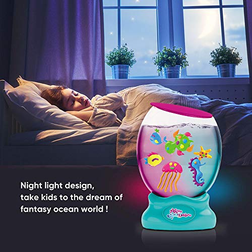 STSTECH DIY Aquarium Fish Tank Toy,Create Your Own Fantasy Ocean World