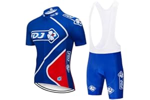 BEYLEAYCAU Men's Cycling Jersey Sets Breathable Autumn Cycling Gear short Sleeve Lightweight Breathable Outdoor Apparel