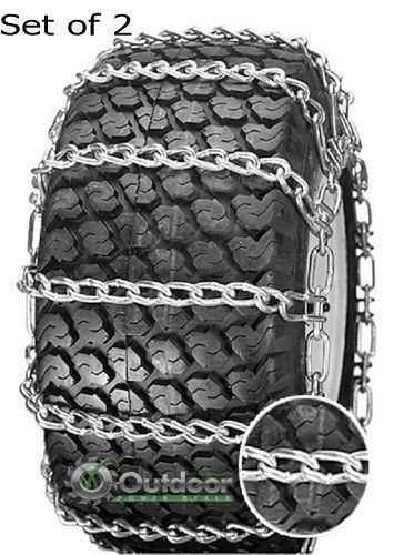 OPD tire chains (set of 2 ) 20x12-10 20X12.00-10 2-link with Tighteners