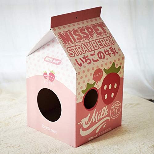 milk carton cat house