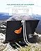 Kingsolar Solar Charger 21W Portable Solar Panel Charger with 2 USB Ports, Waterproof Camping Foldable Portable Solar Charger for Cell Phone Tablet GPS iPhone iPad Camera Electronic Device