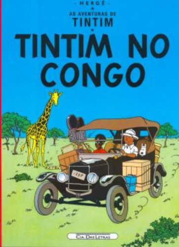 Livro Tintim Tintim no Congo