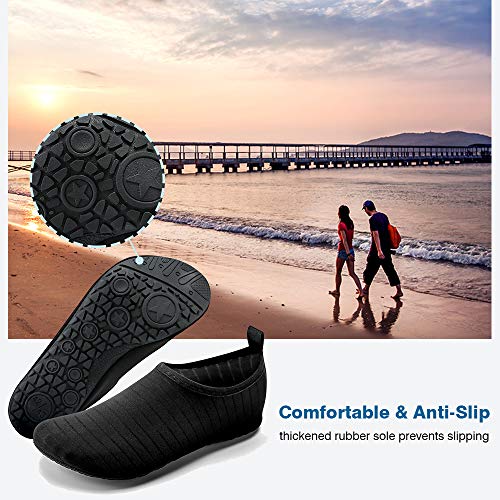 image for JOTO Water Shoes for Women Men Kids, Barefoot Quick-Dry Aqua Water Soc