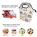Pusheen Cat Insulated Reusable Lunch Box Portable Lunch Tote Bag Meal Bag Ice Pack