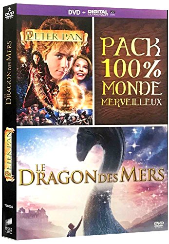2 Films Monde Imaginaire : Peter Pan + Le Dragon des Mers + 1 Film UV à télécharger parmi 25 Films