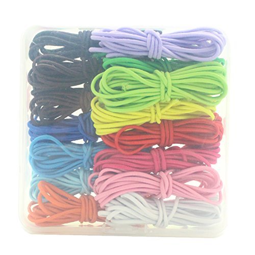 30yards Elastic String 2mm Thickness Rubber Rope Jewelry Cords