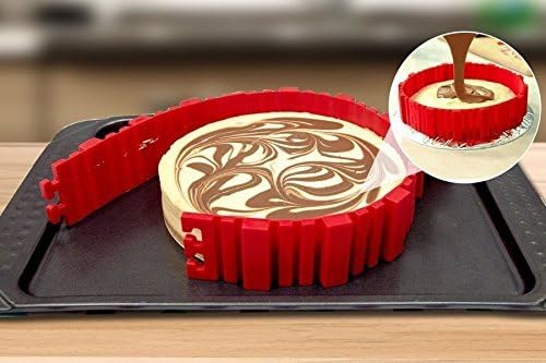 8 Pcs Silicone Cake DIY Mold, Food Grade Silicone Magic Bake Snakes Create for Cake DIY Baking Tool